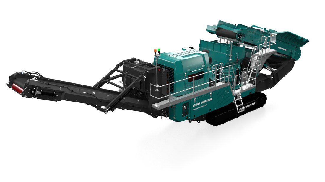 Trituradora de cono TEREX 1300X Maxtrak
