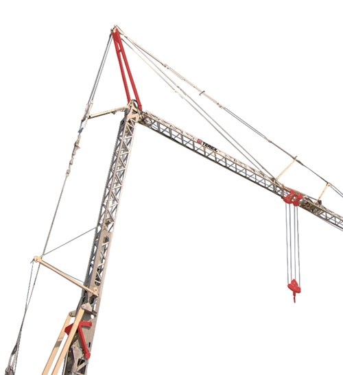 Grúa torre autodesplegable TEREX CBR 40H