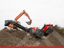Trituradora de impacto TEREX IC-100RS