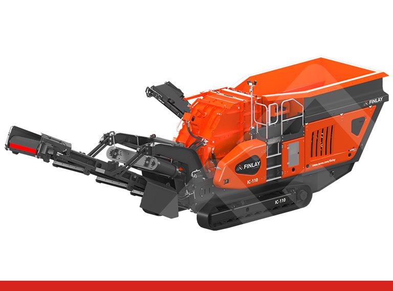 Trituradora de impacto TEREX IC-110