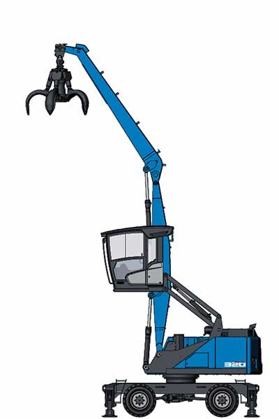 Manipuladores de material TEREX