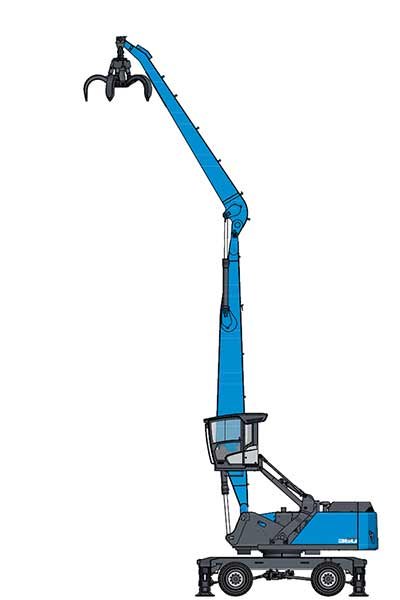 Manipulador de material TEREX MHL360 F