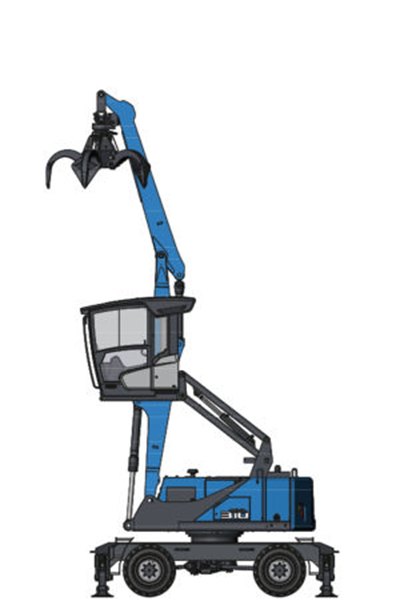 Manipulador de material TEREX MHL810 F