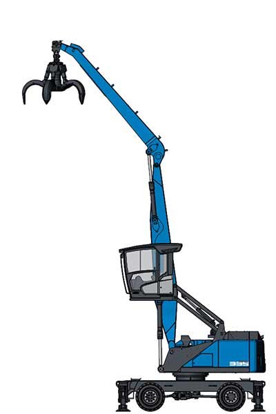 Manipulador de material TEREX MHL835 F