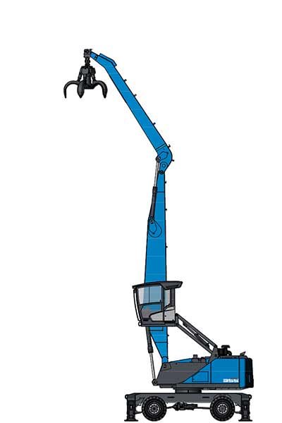 Manipulador de material TEREX MHL855 F